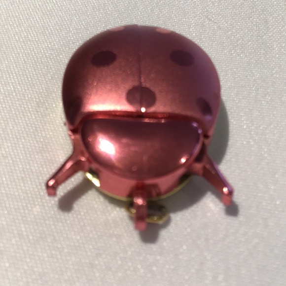 Stunning πβ€οΈ Vintage Cicada Beetle Rose Watch Pendant Teentime πβ€οΈ - Picture 2 of 8